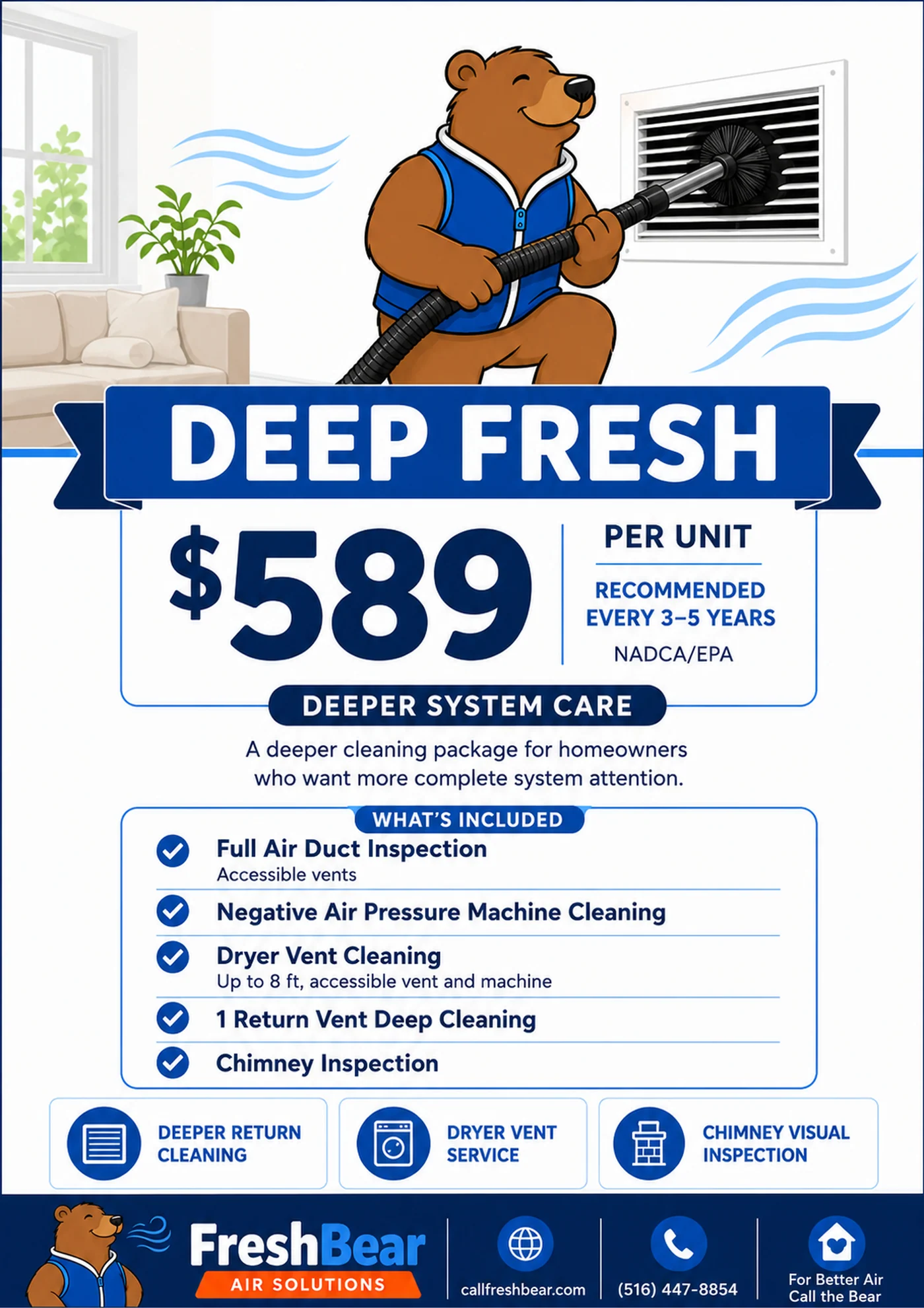 FreshBear price book, page 2